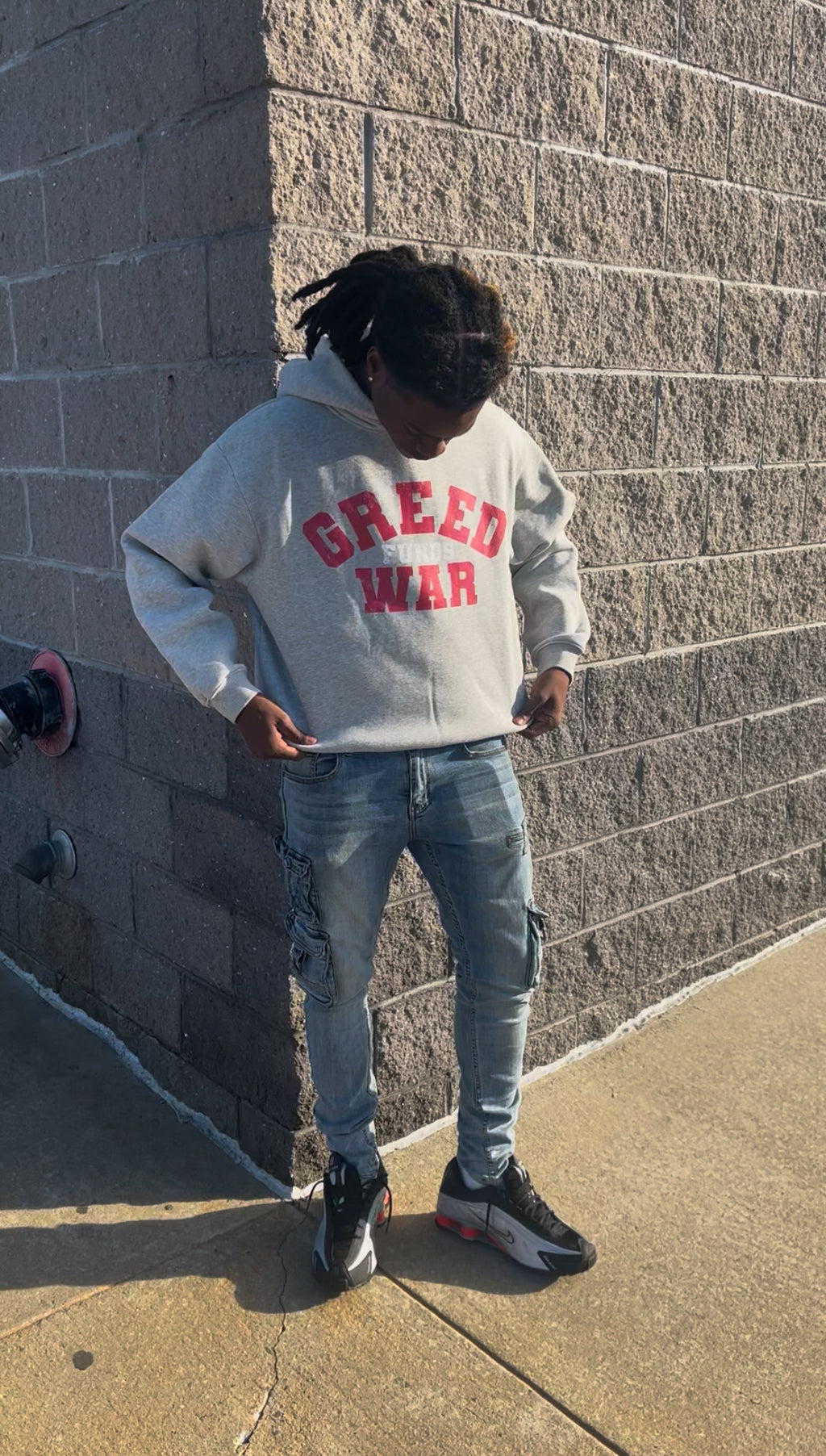 ROSE RED WAR "HOODIE"